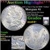 ***Auction Highlight*** 1890-cc Morgan Dollar Vam-4 Top 100 WOW! 'Tailbar' $1 Graded ms64+ By SEGS (
