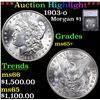 ***Auction Highlight*** 1903-o Morgan Dollar $1 Graded ms65+ By SEGS (fc)
