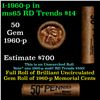 Image 1 : Shotgun Lincoln 1c roll, 1960-p 50 pcs Brandt Wrapper.
