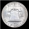 Image 3 : 1949-d Franklin Half Dollar 50c Grades Choice Unc FBL
