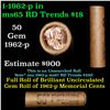 Image 1 : Shotgun Lincoln 1c roll, 1962-p 50 pcs Brandt Wrapper.