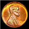 Image 2 : 1956-p Lincoln Cent 1c Grades GEM+ Unc RB