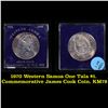 Image 1 : 1970 Western Samoa One Tala $1. Commemorative James Cook Coin.  KM#?9