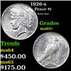 Image 1 : 1926-s Peace Dollar $1 Grades Select+ Unc