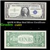 1957B $1 Blue Seal Silver Certificate Grades Select CU