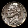Image 2 : 1957-p Jefferson Nickel 5c Grades Choice Unc 5fs