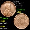 1917-d Lincoln Cent 1c Grades xf