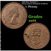 1960 New Zealand 1/2 Penny Queen Elizabeth II KM-23 Grades Select AU