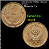 1988 Russia (USSR) 1 Kopek Y-126a Grades Choice Unc