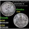 1915 Australia 1 Shilling KM-26 Grades vf++