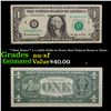 **Star Notes** 5 x (1963-2009) $1 Green Seal Federal Reserve Notes Grades