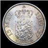 Image 3 : 1937 Denmark 2 Kroner  KM-830 Grades Select+ Unc