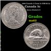 1989 Canada 5 Cents 5c KM-60.2a Grades Select Unc