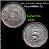 1965 Argentina 5 Pesos KM-59 Grades Choice AU