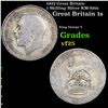 1922 Great Britain 1 Shilling Silver KM-816a Grades vf+