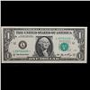 Image 2 : **Star Notes** 5 x (1963-2009) $1 Green Seal Federal Reserve Notes Grades