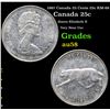 1967 Canada 25 Cents 25c KM-68 Grades Choice AU/BU Slider