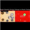 Pack of Austria Variety Coinage in Plastic Casing
