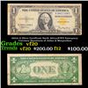 1935A $1 Silver Certificate North Africa,WWII Emergency Currency Signatures of Julian & Morgenthau G