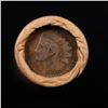 Image 3 : Mixed small cents 1c orig shotgun roll, 1919-d Wheat Cent, 1892 Indian Cent other end, Brinks Wrappe