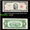 1953 $2 Red Seal United States Note Grades Choice AU/BU Slider