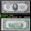 1934 $20 Green Seal Federal Reserve Note (Philadelphia, PA) Grades vf, very fine