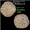 1589 Hungary Denar Silver Coin Grades xf