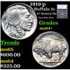 Image 1 : 1919-p Buffalo Nickel 5c Grades Choice+ Unc By SEGS