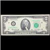 Image 2 : **Star Note** 1976 $2 Federal Reserve Note (San Francisco, CA) Grades vf++