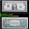 Image 1 : **Star Note** 1963B $1 'Barr Note' Federal Reserve Note (New York, NY) FR-1902B (star) Grades Choice