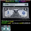 ***Auction Highlight*** 1899 "Black Eagle" Large Size $1 Silver Certificate Signatures of Elliot & W