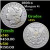 1896-s Morgan Dollar $1 Grades vf+