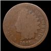 Image 2 : 1871 Indian Cent 1c Grades g+