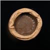 Image 3 : Mixed small cents 1c orig shotgun roll, 1917-d Wheat Cent, 1890 Indian Cent other end, Brinks Wrappe