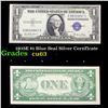 1935E $1 Blue Seal Silver Certificate Grades Select CU