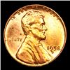 Image 2 : 1958-d Lincoln Cent 1c Grades GEM Unc RB
