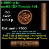 Image 1 : Shotgun Lincoln 1c roll, 1960-p 50 pcs Brandt Wrapper.