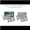 Image 1 : Group of 2 United States Mint Set in Original Government Packaging! From 1993-1994 with 20 Coins Ins