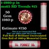 Image 1 : Shotgun Lincoln 1c roll, 1980-p 50 pcs Wrapper.