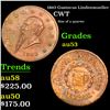 Image 1 : 1863 Gustavus Lindenmueller Civil War Token 1c Grades Select AU