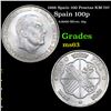 1966 Spain 100 Pesetas KM-797 Grades Select Unc