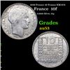 1938 France 10 Francs KM-878 Grades Select AU