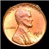 Image 2 : 1962-d Lincoln Cent 1c Grades GEM+ Unc RB