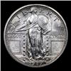 Image 2 : ***Auction Highlight*** 1917-p TY I Standing Liberty Quarter 25c Graded ms64+ fh By SEGS (fc)
