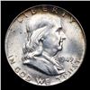 Image 2 : 1949-p Franklin Half Dollar 50c Grades GEM Unc