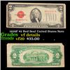 1928F $2 Red Seal United States Note Grades vf details