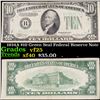 1934A $10 Green Seal Federal Reserve Note Grades vf+