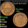 1868 Danish West Indies KM-68 Grades vf++