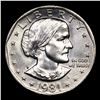 Image 2 : 1981-p Susan B. Anthony Dollar $1 Grades GEM Unc