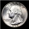 Image 2 : 1935-p Washington Quarter 25c Grades Choice+ Unc